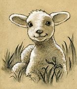 Image result for Simple Lamb Tattoo