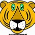 Image result for Tiger Head Line Drawing