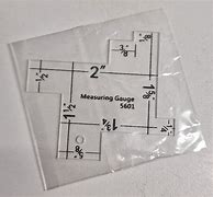 Image result for Sewing Gauge Ruler