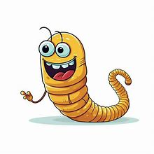 Image result for Tapeworm Cartoon