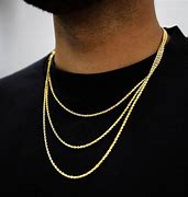 Image result for Rope Gold Chain Styles