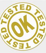 Image result for Tested OK Typography Design