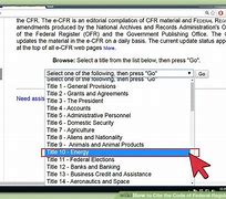 Image result for How to Cite Federal Regulations