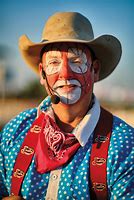 Image result for Laughing Rodeo Clown