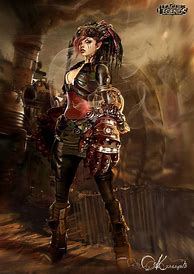 Image result for Steampunk Woman Art