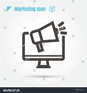 Image result for Marketing Icon White