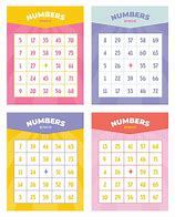 Image result for Personalized Number Bingo Cards