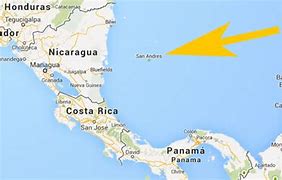 Image result for Saint Andres Colombia Map