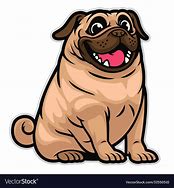 Image result for Pug Thanksgiving Cute Cartoon