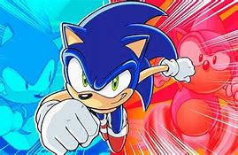 Image result for Cartoon Sonic in Sonic Movie