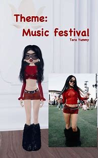 Image result for Music Festival Dress to Impress Roblox