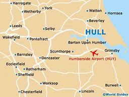 Image result for Northumberland to Hull Map