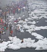 Image result for Water Pollution in Yamuna River