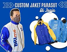 Image result for Gambar Desain Jaket Parasut Polos