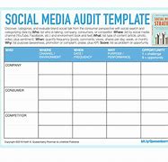 Image result for Social Media Strategy Template