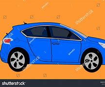 Image result for 2D Car Blue