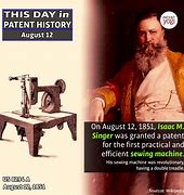 Image result for Isaac Singer Patent