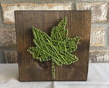 Image result for Leaf String Art