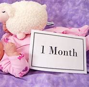 Image result for Baby Smiling One Month