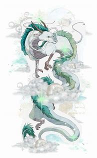 Image result for Spirited Away Dragon Drawing