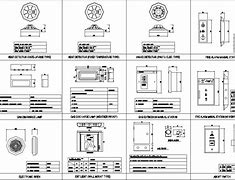 Image result for Smoke Detector Battery Operated Detail CAD