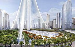 Image result for Dubai Creek Tower Aktuell