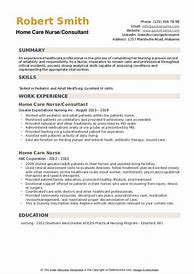 Image result for Home Care Nurse Resume Sample