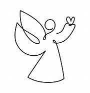 Image result for Angel Heart Drawing