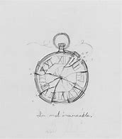 Image result for Broken Clock Ink Drawing