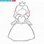 Image result for Basic Princess Drawing