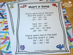 Image result for Short-Vowel E Song