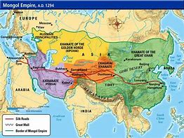 Image result for Khanate of the Golden Horde Map