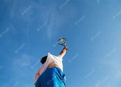 Image result for Hitting a Tennis Ball with a Racket