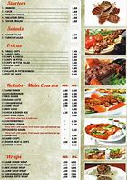 Image result for A4 Menu BBQ