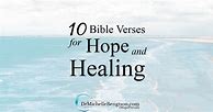 Image result for Bible Verses Hope and Healing