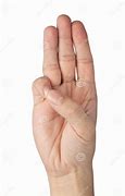 Image result for Three Sign Gesture