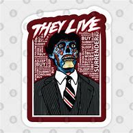 Image result for They Live Sticker