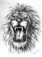 Image result for Simple Lion Drawing Pencil