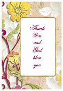 Image result for Free Religious Thank You Cards