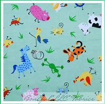 Image result for Cartoon Farm Animal Fabric