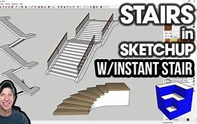 Image result for Stairs 3D SketchUp