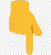 Image result for Hand Facing Down Clip Art