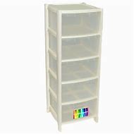 Image result for Plastic Tower Storage Drawers