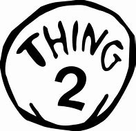 Image result for Thing 1 and 2 Logo