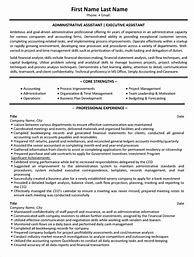 Image result for Admin Assistant Resume Template