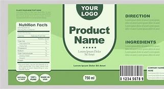 Image result for Product Label