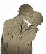 Image result for Dazai X Chuuya with a Heart Hands