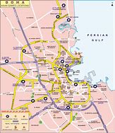 Image result for Doha Map with Zone