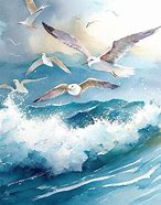 Image result for Seagull Paintings