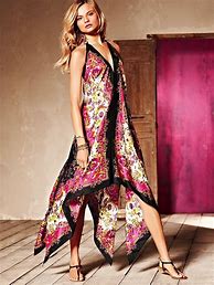 Image result for Dot Dress Fancy with Scarf